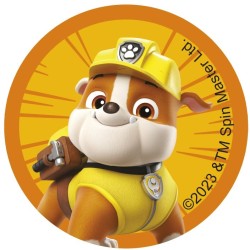 12 adesivi per biscotti Paw Patrol (5, 8 cm) - Zucchero. n1