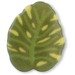 Assortimento di 4 Foglie - 3, 4 cm - Cioccolato Bianco. n3