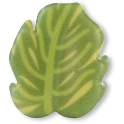 Assortimento di 4 Foglie - 3, 4 cm - Cioccolato Bianco. n4