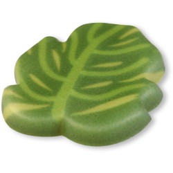 Assortimento di 4 Foglie - 3, 4 cm - Cioccolato Bianco. n7