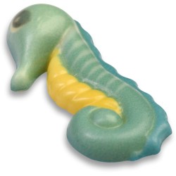 Assortimento di 3 decorazioni marine - Cioccolato bianco. n2