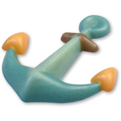 Assortimento di 3 decorazioni marine - Cioccolato bianco. n4