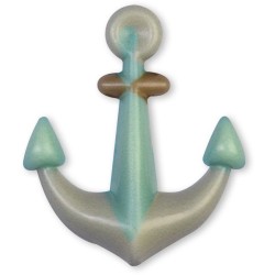 Assortimento di 3 decorazioni marine - Cioccolato bianco. n5