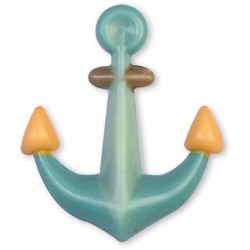 Assortimento di 3 decorazioni marine - Cioccolato bianco. n6