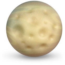 Assortimento 4 Pianeti -  2, 6 cm - Cioccolato bianco. n1