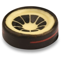 3 Decorazioni Formula 1 - Cioccolato Bianco. n5
