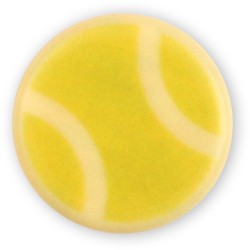2 Decorazioni Tennis - Cioccolato Bianco. n2
