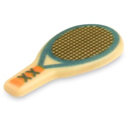 2 Decorazioni Tennis - Cioccolato Bianco. n4