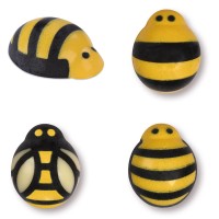 5 Mini Api - Ø 1,5 cm - Cioccolato bianco