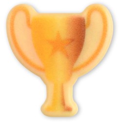 3 decorazioni a tema calcio | Cioccolato bianco. n°1