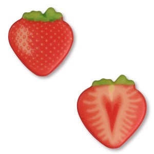 2 fragole � Cioccolato bianco