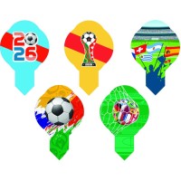 10 Compresse di carta wafer per i Mondiali di calcio