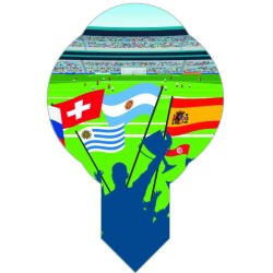 10 Compresse di carta wafer per i Mondiali di calcio. n�1