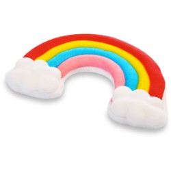 6 Decorazioni Unicorno Rainbow - Zucchero. n3