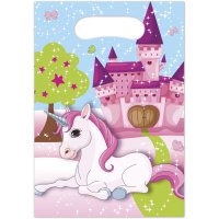 6 Sacchetti regalo Unicorno incantato