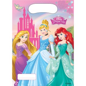6 Sacchetti regalo Disney Dreaming Princess