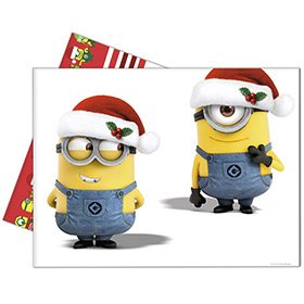 Tovaglia Minions Christmas 