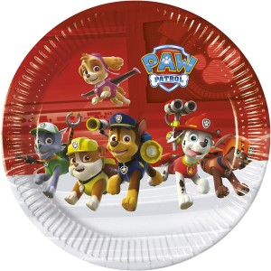 8 Piatti PAW Patrol Team