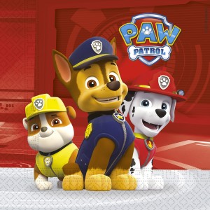 20 Tovaglioli PAW Patrol Team