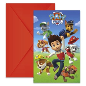 6 Inviti Paw Patrol