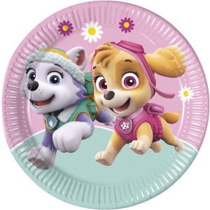 8 Piatti Everest e Skye (Paw Patrol)