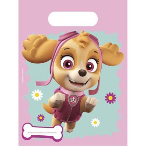 6 Sacchetti regalo Stella e Everest (Paw Patrol)