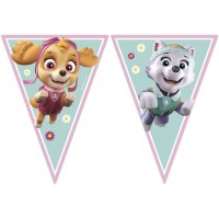 Ghirlanda Gagliardetti Stella e Everest (Paw Patrol)