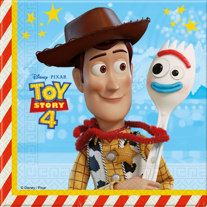 20 Tovaglioli Toy Story 4 
