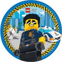 8 Piatti Lego City