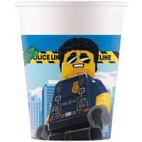 Contiene : 1 x 8 Bicchieri Lego City