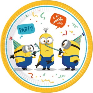 8 Piatti Minions Party