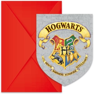 6 Inviti Harry Potter Hogwarts