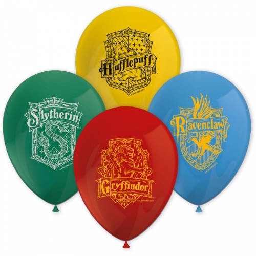 8 Palloncini Harry Potter Hogwarts 
