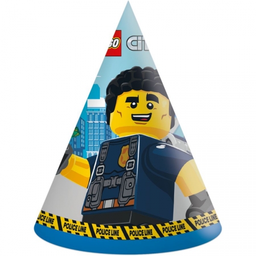6 Cappelli Lego City 