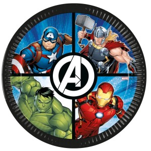 8 Piatti Avengers Evergreen
