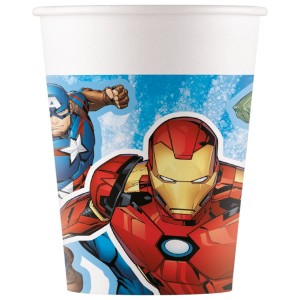 8 bicchieri Avengers Evergreen