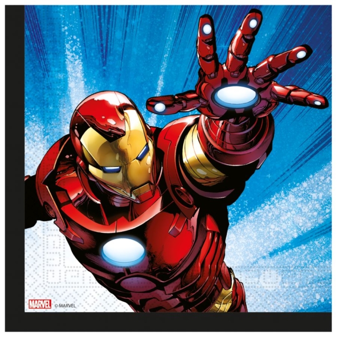 20 Asciugamani Avengers Evergreen 