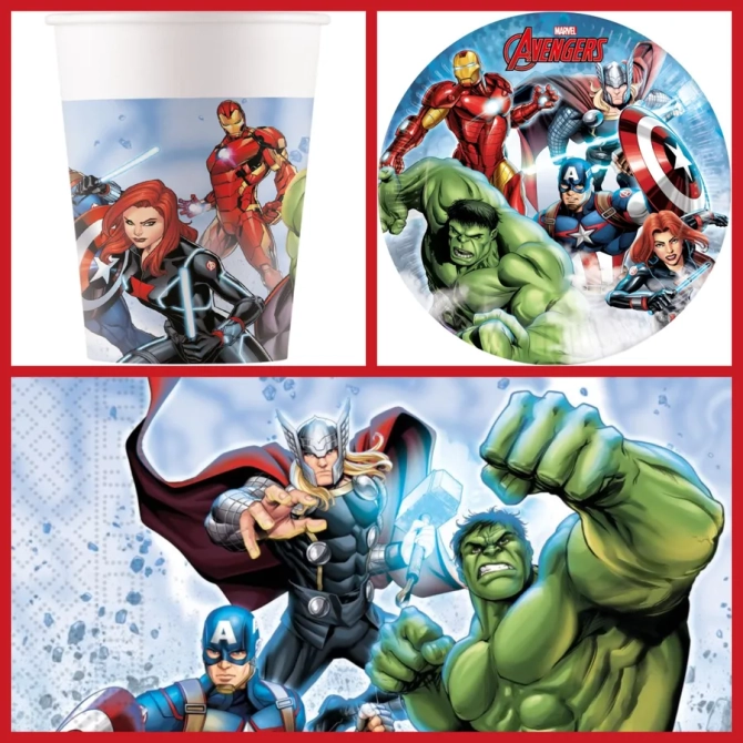 Scatola per feste con pietre dell infinito di Avengers 