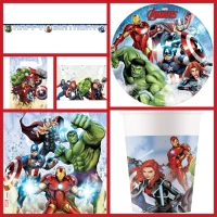 Grande scatola per feste Avengers Infinity Stones