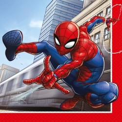 20 Asciugamani Spiderman Crime Fighter. n°1