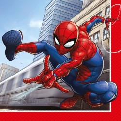 20 Asciugamani Spiderman Crime Fighter. n1