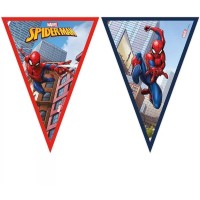 Contiene : 1 x Ghirlanda di stendardi di Spiderman Crime Fighter