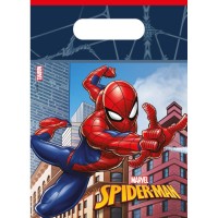 Contiene : 1 x 6 buste regalo Spiderman Crime Fighter