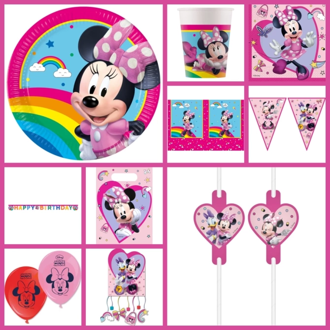 Scatola per feste Maxi Minnie Junior 