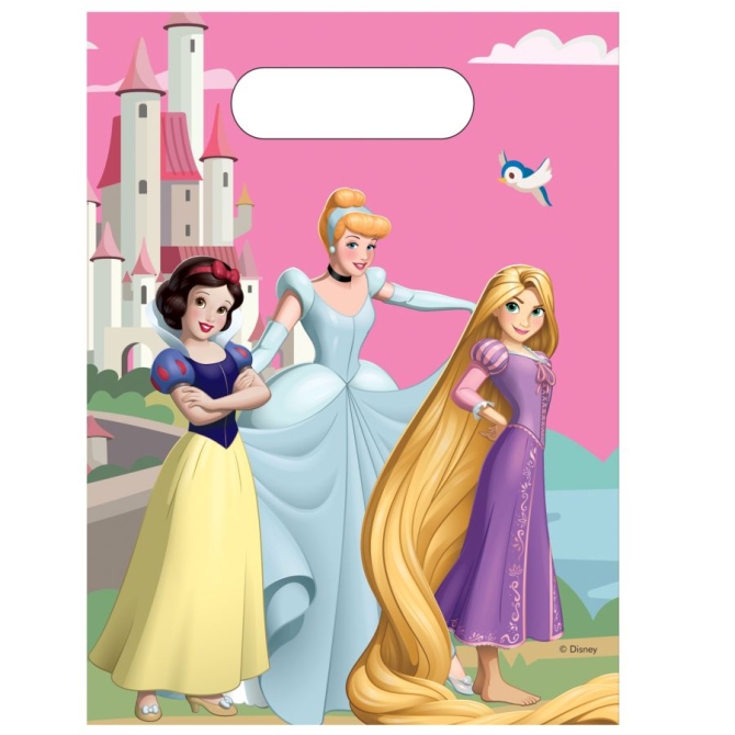 6 sacchetti regalo Princess World