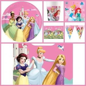 Grande scatola per feste con principesse dal vivo