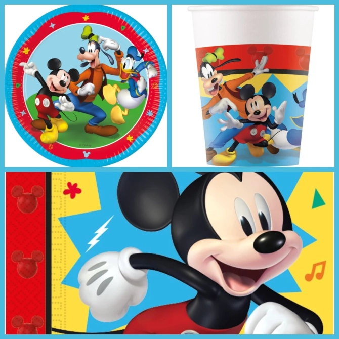Scatola per feste di Topolino Rock The House 