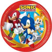 Contiene : 1 x 8 Piatti Sonic