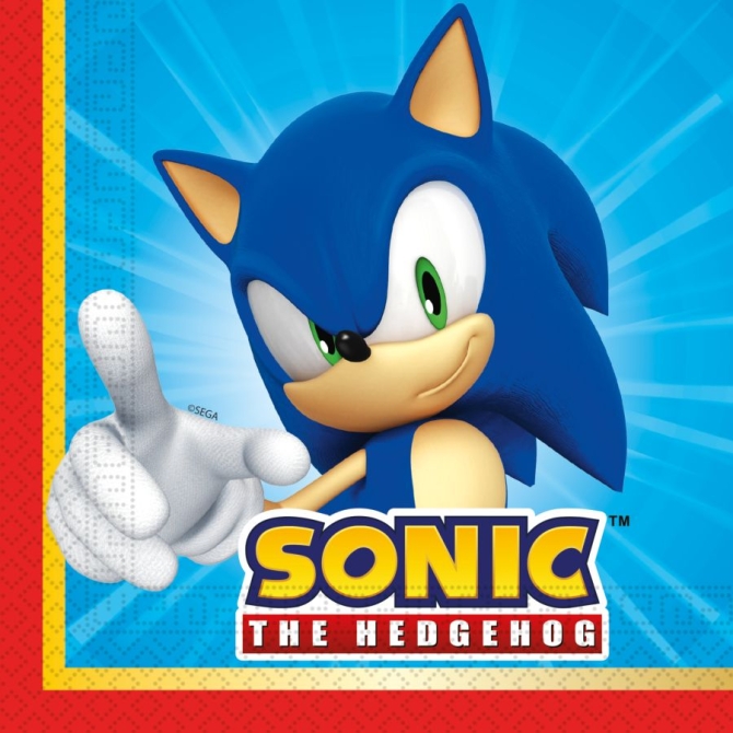 20 Tovaglioli Sonic 