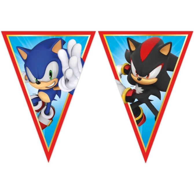 Ghirlanda di stendardi Sonic 